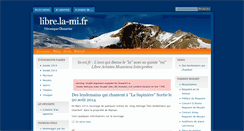 Desktop Screenshot of libre.la-mi.fr